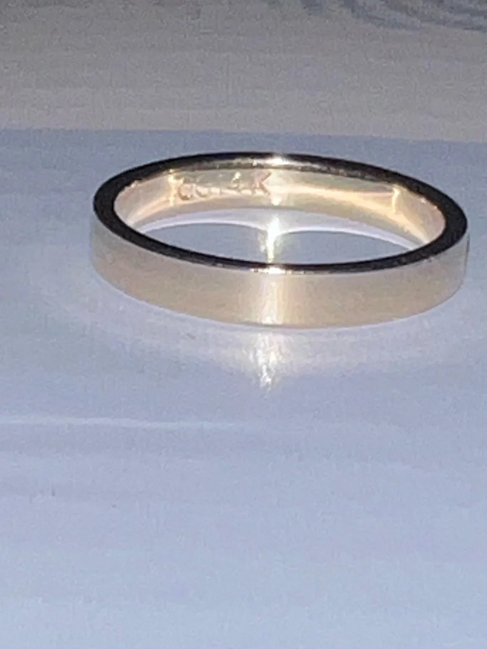 14kt pipe fit band